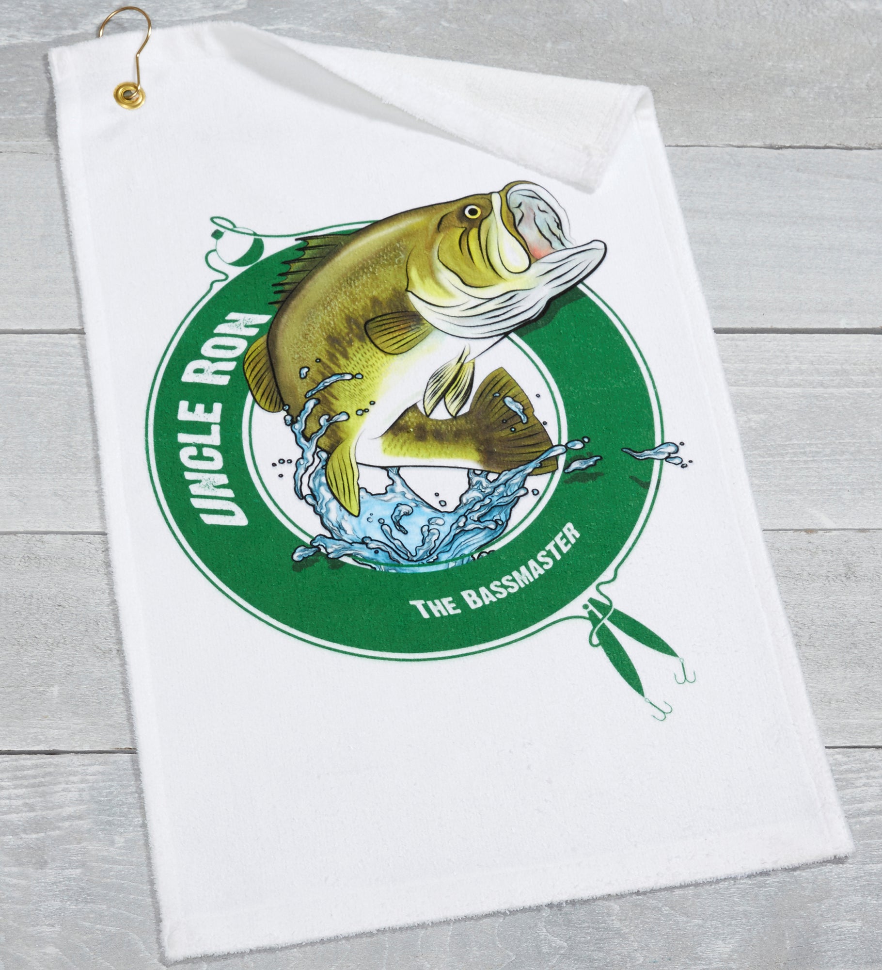 Fisherman Personalized Towel